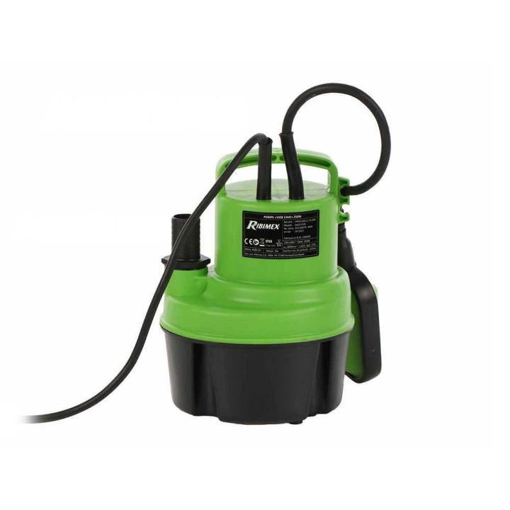 Ribimex PRPVC249 uppopumppu kirkkaalle vedelle, 250 W, 4 600 l/h