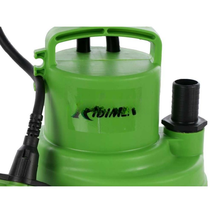 Ribimex PRPVC249 uppopumppu kirkkaalle vedelle, 250 W, 4 600 l/h