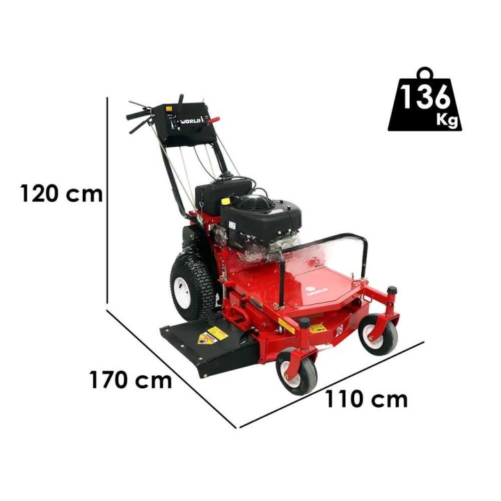 Blue Bird LM 715 PRO -bensiiniruohonleikkuri, 71 cm, 11 HP