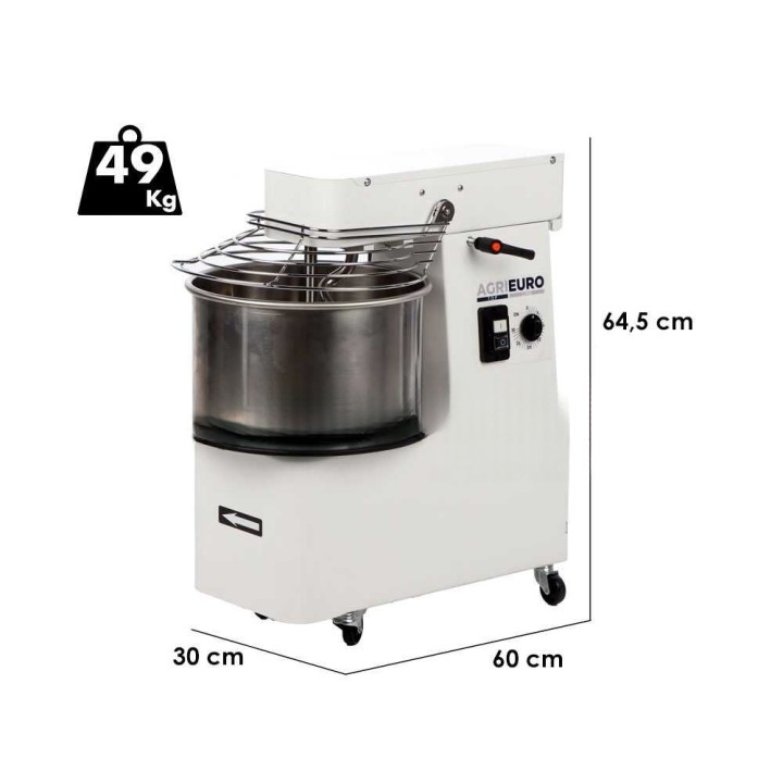 Mixer 500 S Deluxe spiraalitaikinakone, 4 kg, 370 W, 230 V