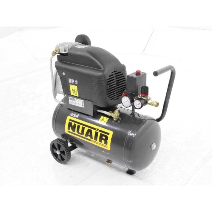 Nuair FC2/24 sähkökompressori, 2 HP, 24 l, 8 bar, 230 V