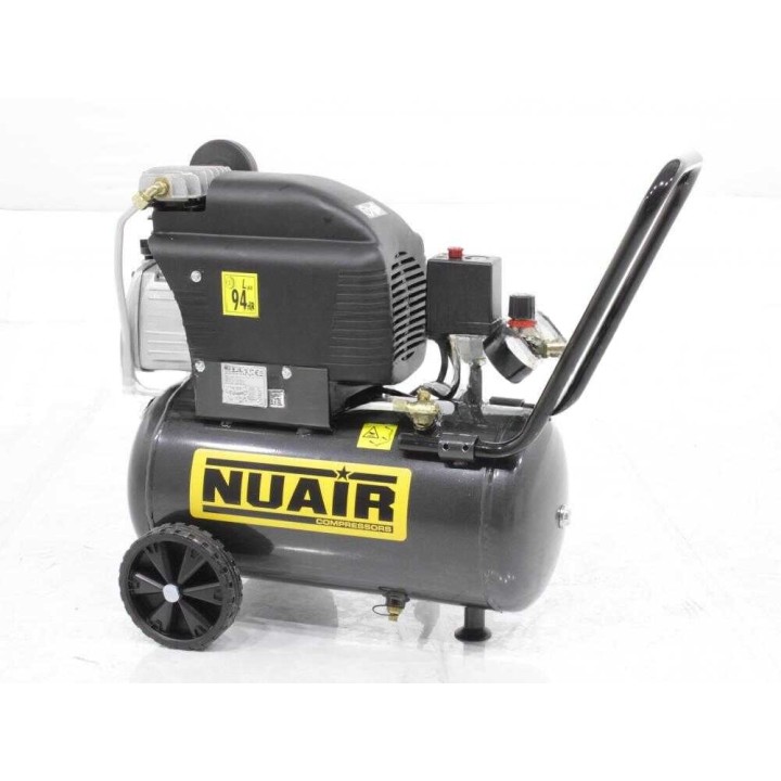 Nuair FC2/24 S sähkökompressori, 2 HP, 24 l, 8 bar, 230 V