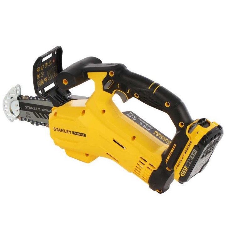 Stanley Fatmax SFMCPS415 akkukäyttöinen oksasaha, 20 V, 2 Ah, 15 cm