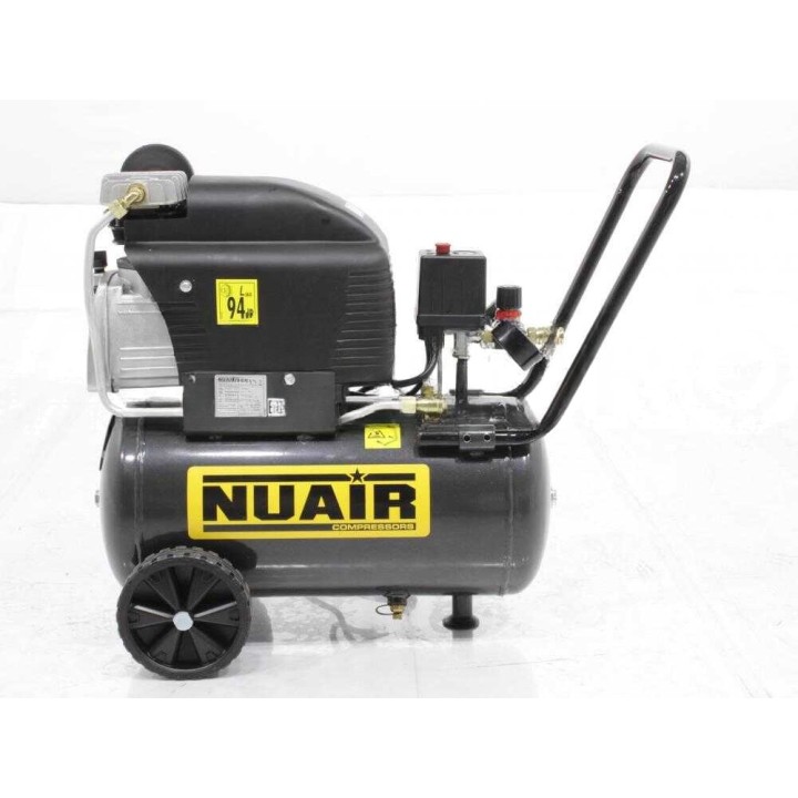 Nuair FC2/24 S sähkökompressori, 2 HP, 24 l, 8 bar, 230 V