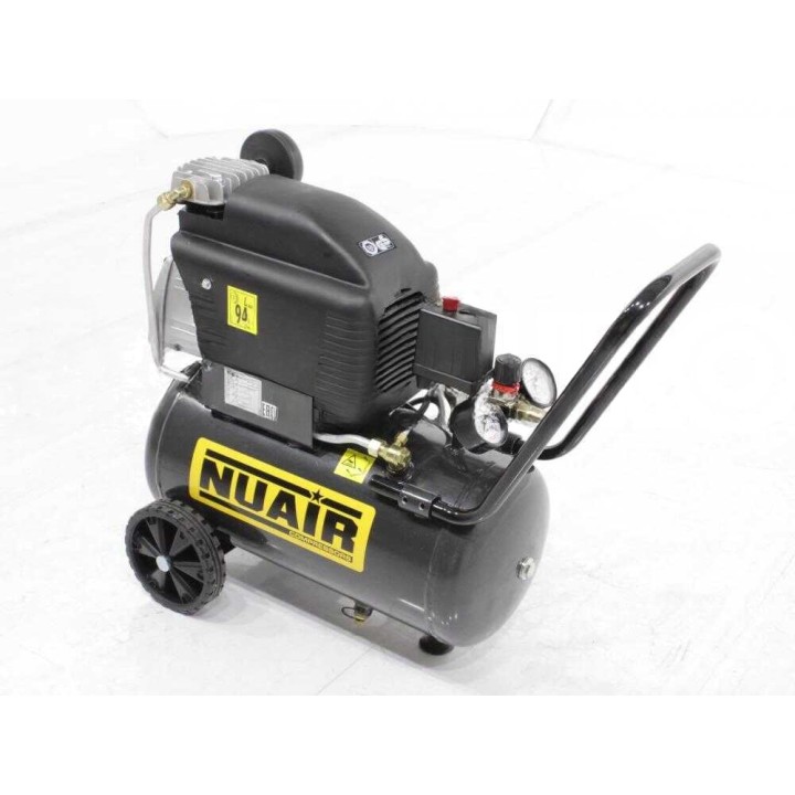 Nuair FC2/24 S sähkökompressori, 2 HP, 24 l, 8 bar, 230 V