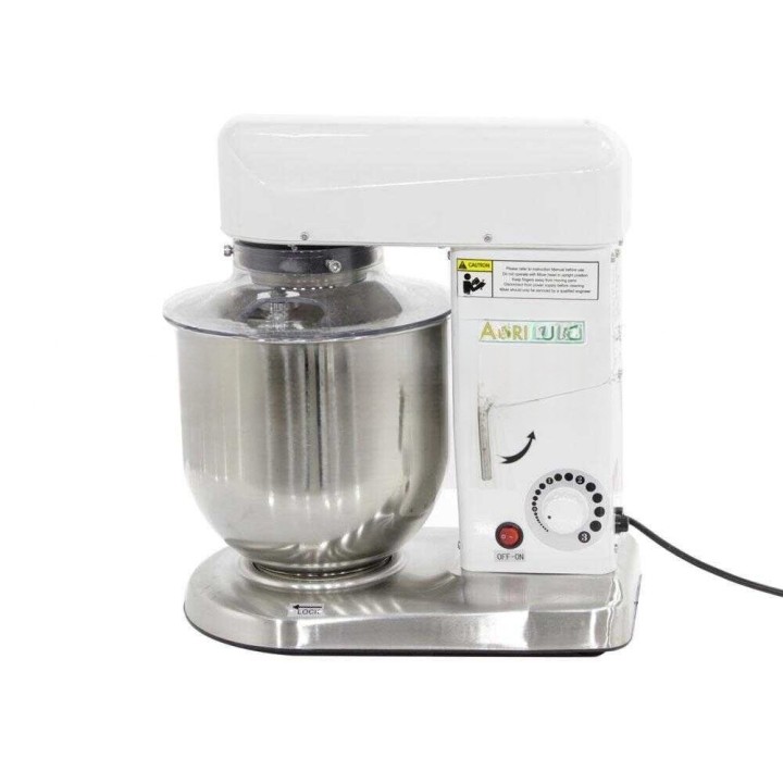FP107 planetaarinen taikinakone, 7,5 l, 500 W, säädettävä nopeus
