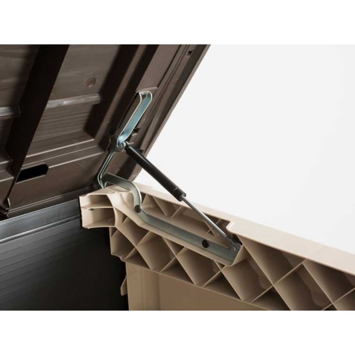 Keter Store it Out Max beige säilytyslaatikko, 1 200 l, 145,5 × 82 × 125 cm