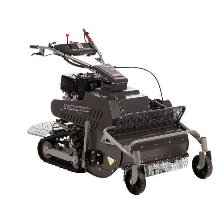 Weibang WBGT6813-TE telaketjuvetoinen hybridivasaramurskain, 9 HP, 68 cm