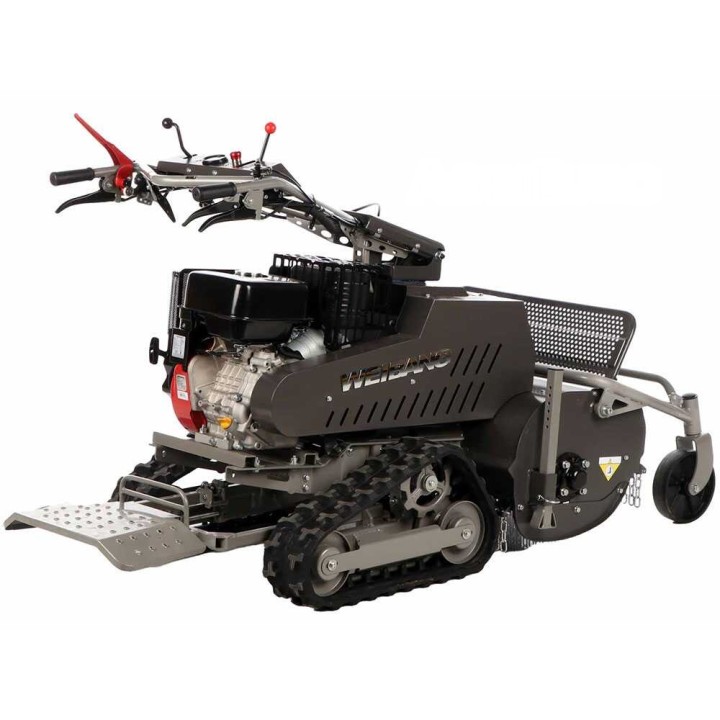 Weibang WBGT6813-TE telaketjuvetoinen hybridivasaramurskain, 9 HP, 68 cm