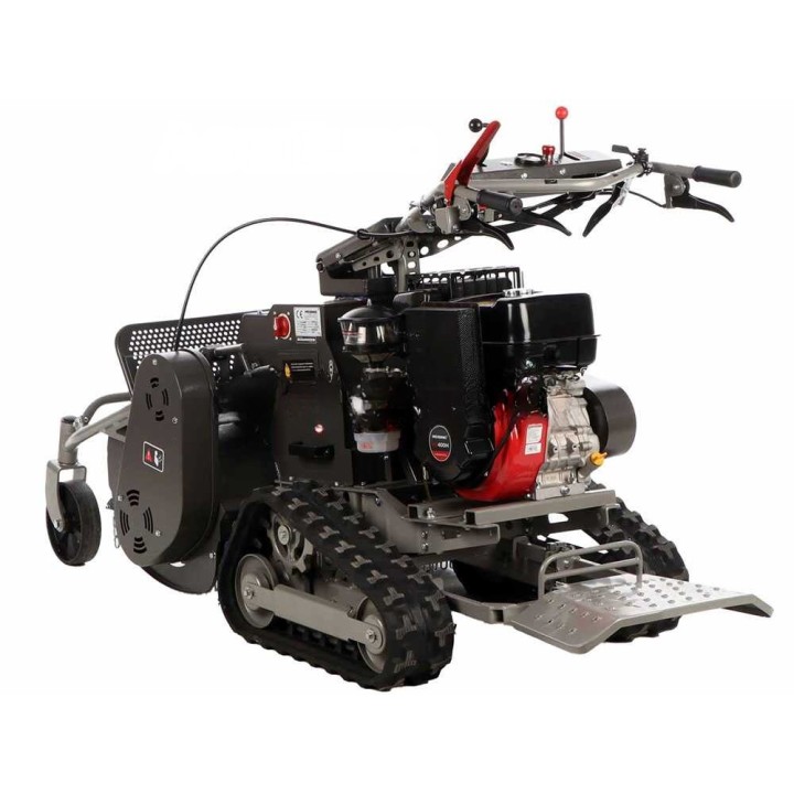 Weibang WBGT6813-TE telaketjuvetoinen hybridivasaramurskain, 9 HP, 68 cm