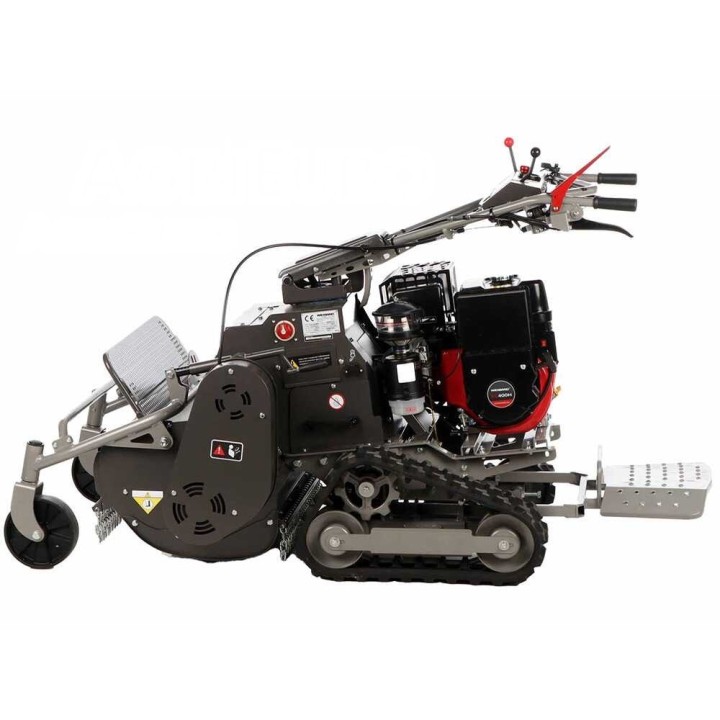 Weibang WBGT6813-TE telaketjuvetoinen hybridivasaramurskain, 9 HP, 68 cm