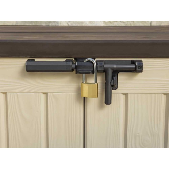 Keter Store it Out Arc beige säilytyslaatikko, 1 200 l, PVC, 146 × 82 × 120 cm