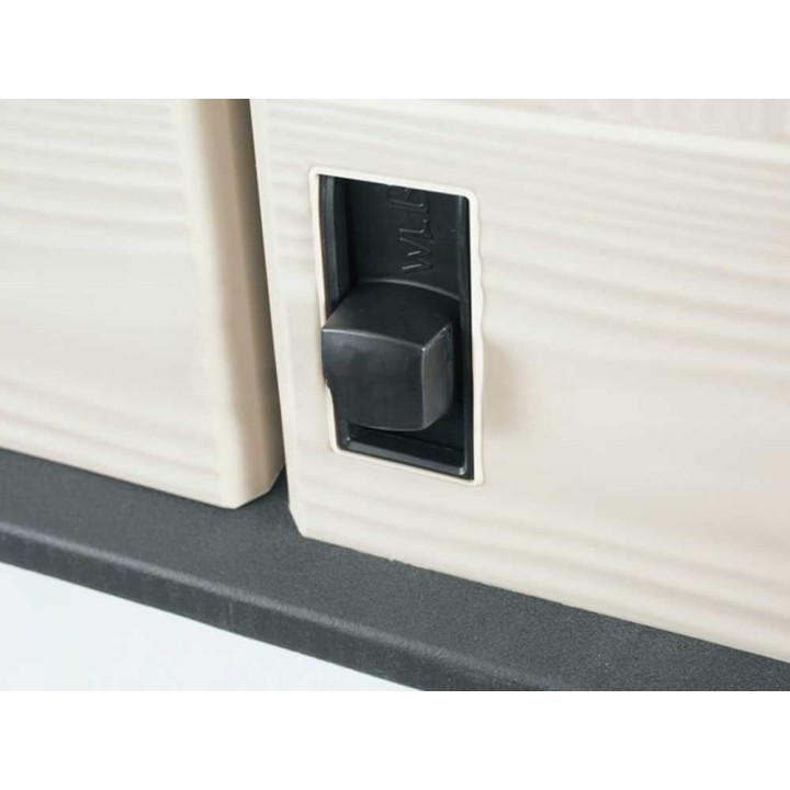 Keter Store it Out Arc beige säilytyslaatikko, 1 200 l, PVC, 146 × 82 × 120 cm