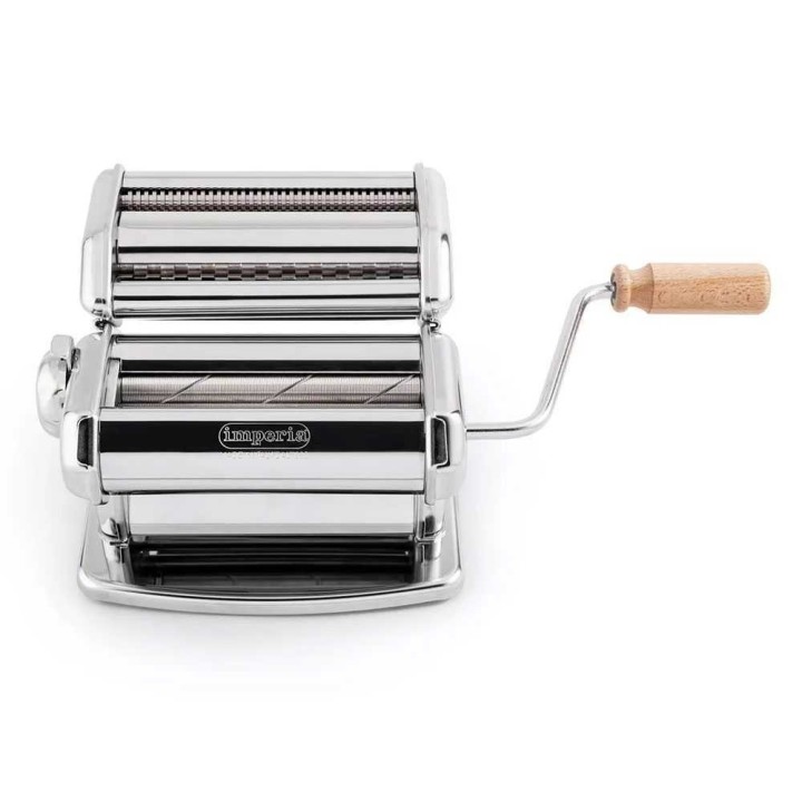 Imperia Fabbrica della Pasta Gourmet pastakone, ruostumaton teräs, käsikäyttöinen