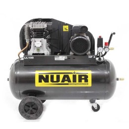 Nuair B2800B 100 CM3 hihnavetoinen kompressori 3 HP 100 l 230 V