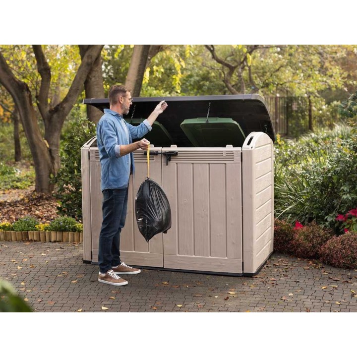 Keter Store it Out Ultra puutarhavaja, PVC, 2 000 l, 177 × 113 × 134 cm