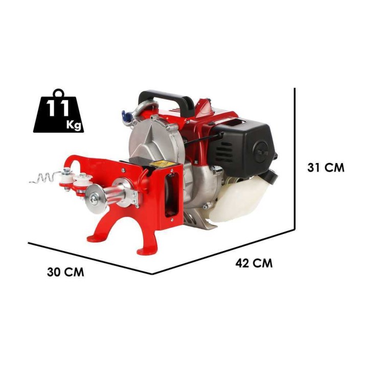 Blue Bird TW 610 ST -polttomoottorivinssi, 2,7 HP, 600 kg