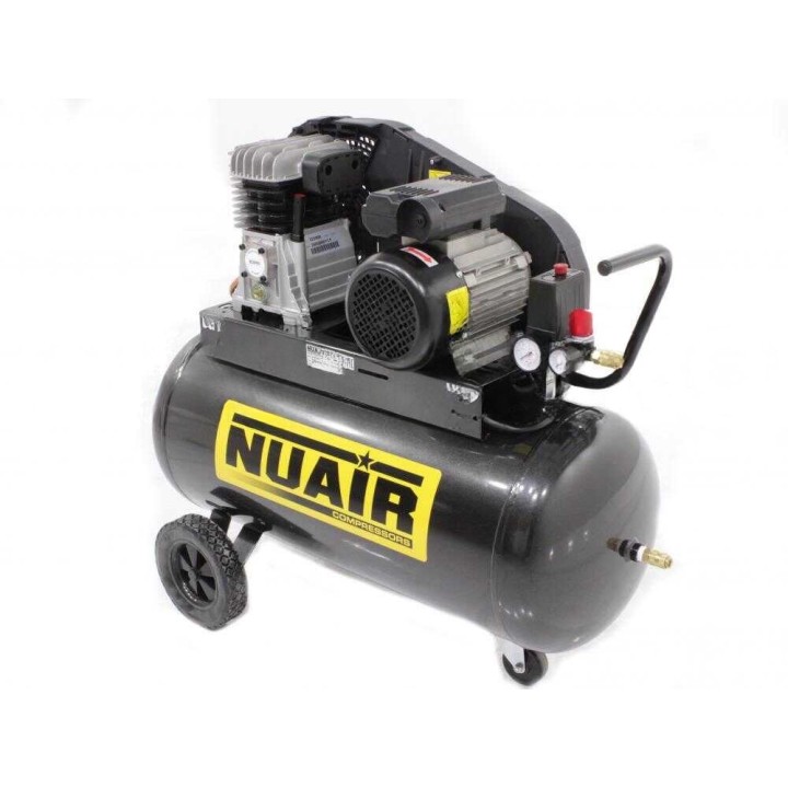Nuair B2800B/100 CM3 hihnavetoinen kompressori, 3 HP, 100 l, 230 V