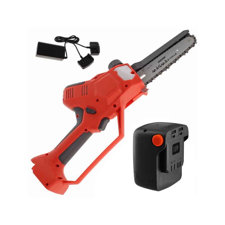 Stocker MAGMA E 150 LA akkukäyttöinen oksasaha 21 6 V 2 6 Ah