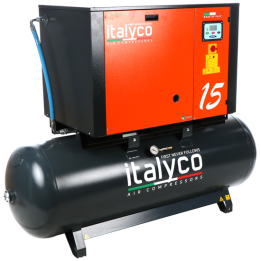 Italyco KV 15 500 Premium ruuvikompressori 500 l 15 HP 400 V 10 bar