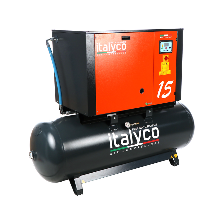 Italyco KV 15 500 Premium ruuvikompressori 500 l 15 HP 400 V 10 bar