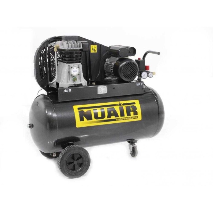 Nuair B2800/100 CM 2 hihnavetoinen kompressori, 2 HP, 100 l, 10 bar