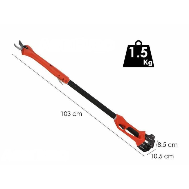Stocker Magma E-100 TR oksasakset varrella, 21,6 V, ilman akkua