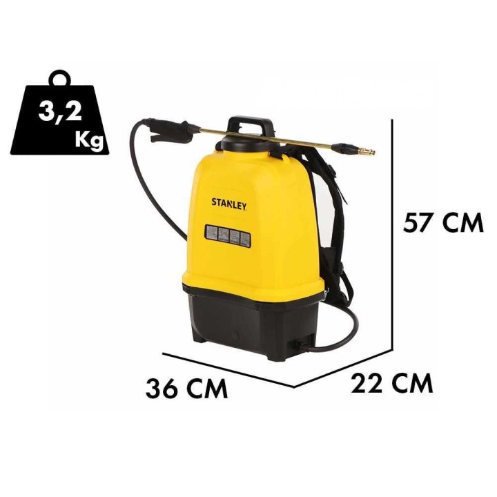 Stanley SXSPBS16E akkuruisku, 16 l, 14,4 V, 2 Ah
