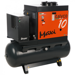 Italyco Maxi 10 270 D ruuvikompressori 10 HP 270 l 10 bar 400 V