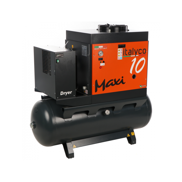 Italyco Maxi 10 270 D ruuvikompressori 10 HP 270 l 10 bar 400 V