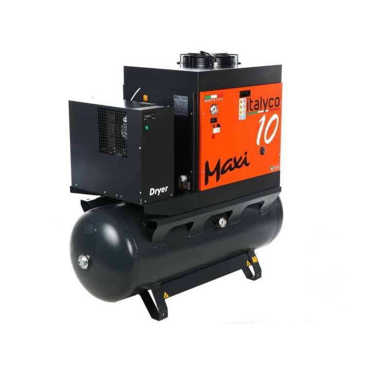 Italyco Maxi 10/270 D ruuvikompressori, 10 HP, 270 l, 10 bar, 400 V
