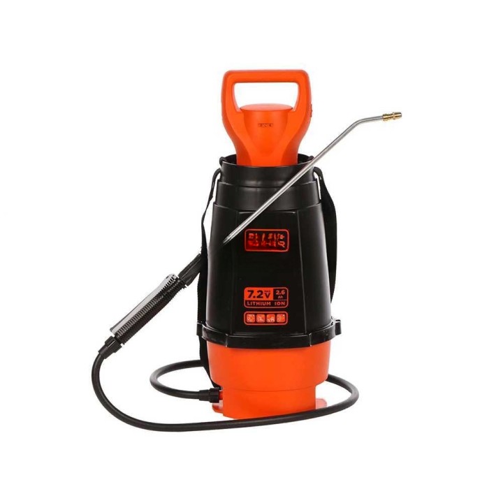 Black & Decker BXSPBS07E akkukäyttöinen reppuruisku, 7 l, 7,2 V, 2,6 Ah