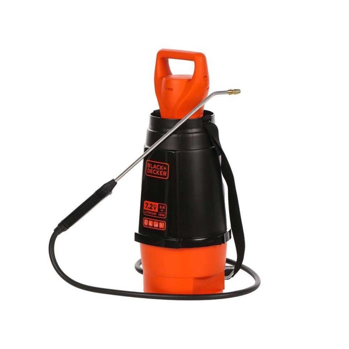 Black & Decker BXSPBS07E akkukäyttöinen reppuruisku, 7 l, 7,2 V, 2,6 Ah