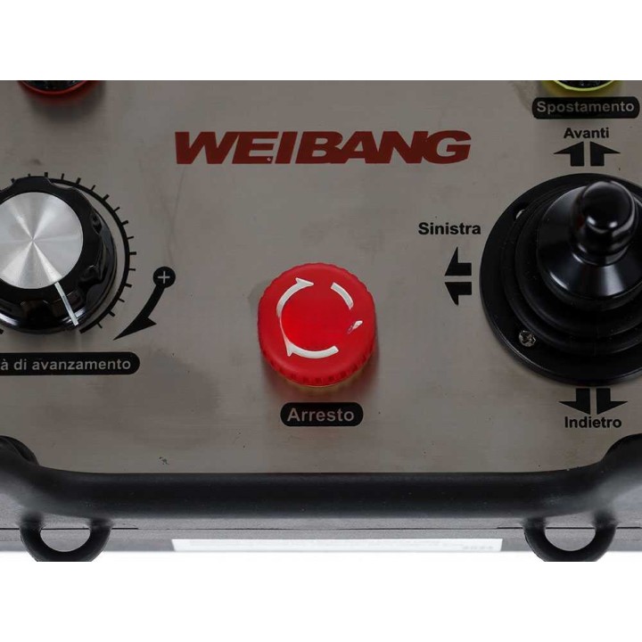 Weibang WBGT6813-TE hybridivasaramurskain, telavetoinen, radio-ohjattu, 68 cm, 392 cm³