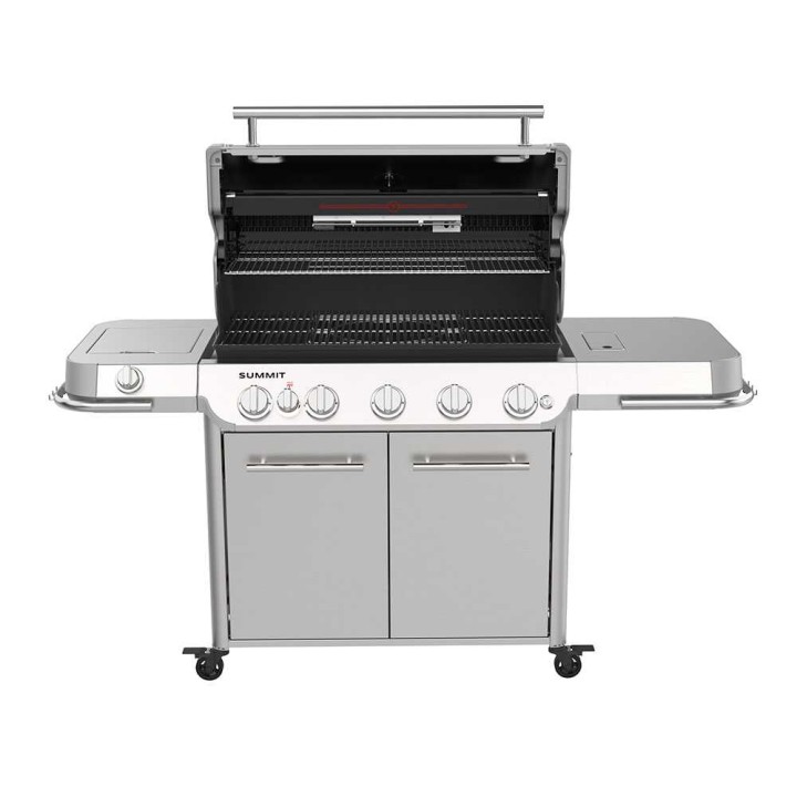 Weber Summit FS38 Stainless Steel kaasugrilli, 5 poltinta, 19,05 kW