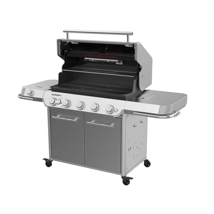 Weber Summit FS38 Stainless Steel kaasugrilli, 5 poltinta, 19,05 kW