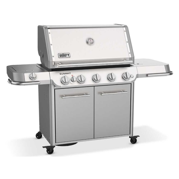 Weber Summit FS38 Stainless Steel kaasugrilli, 5 poltinta, 19,05 kW