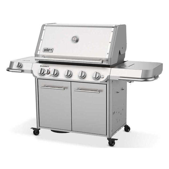 Weber Summit FS38 Stainless Steel kaasugrilli, 5 poltinta, 19,05 kW