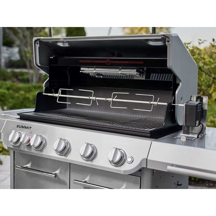 Weber Summit FS38 Stainless Steel kaasugrilli, 5 poltinta, 19,05 kW
