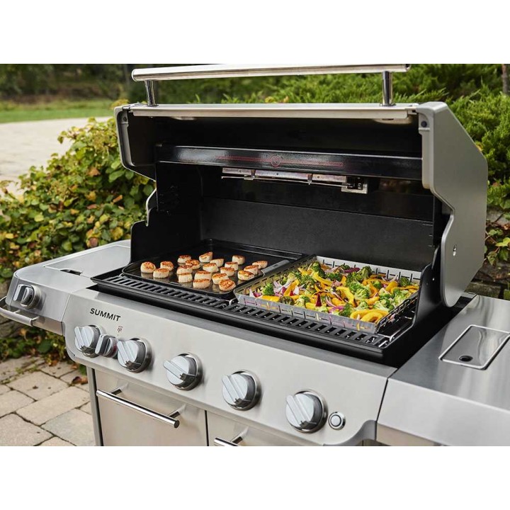 Weber Summit FS38 Stainless Steel kaasugrilli, 5 poltinta, 19,05 kW