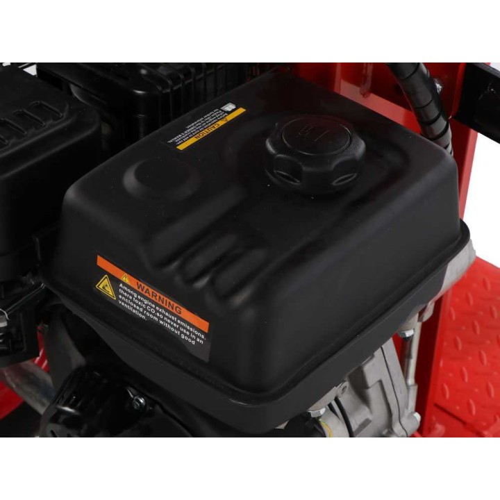 Blue Bird LSE 22000 pystymallinen halkomakone, Loncin G300F 302 cm³, 22 t