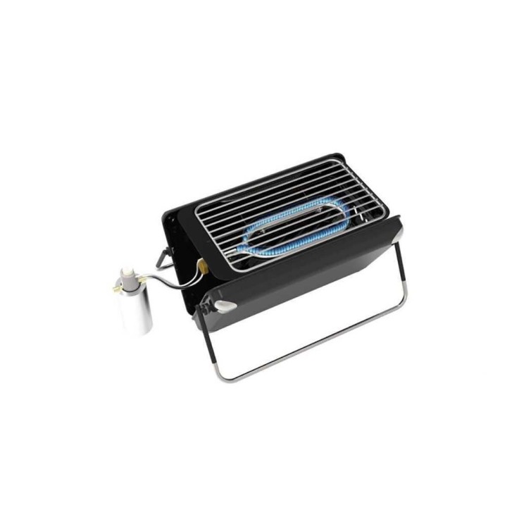 DCG 3-in-1 kannettava grilli, hiili-, kaasu- ja sähkökäyttöön, 1 800 W