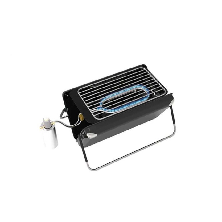 DCG 3-in-1 kannettava grilli, hiili-, kaasu- ja sähkökäyttöön, 1 800 W