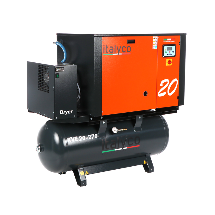 Italyco KVE 20 270 Premium ruuvikompressori 20 HP 270 l 10 bar