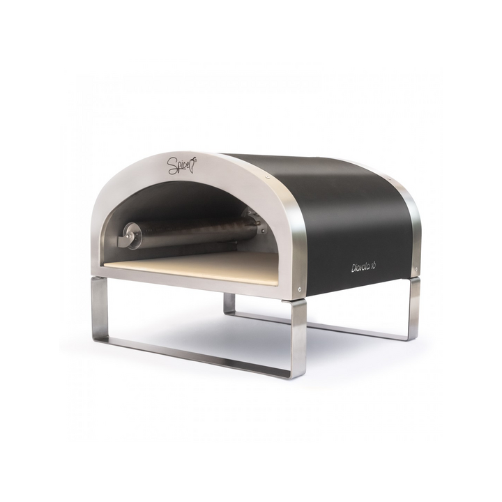 Spice Electronics Diavola 16 kaasukäyttöinen pizzauuni refraktiivinen kivi 40 40 cm