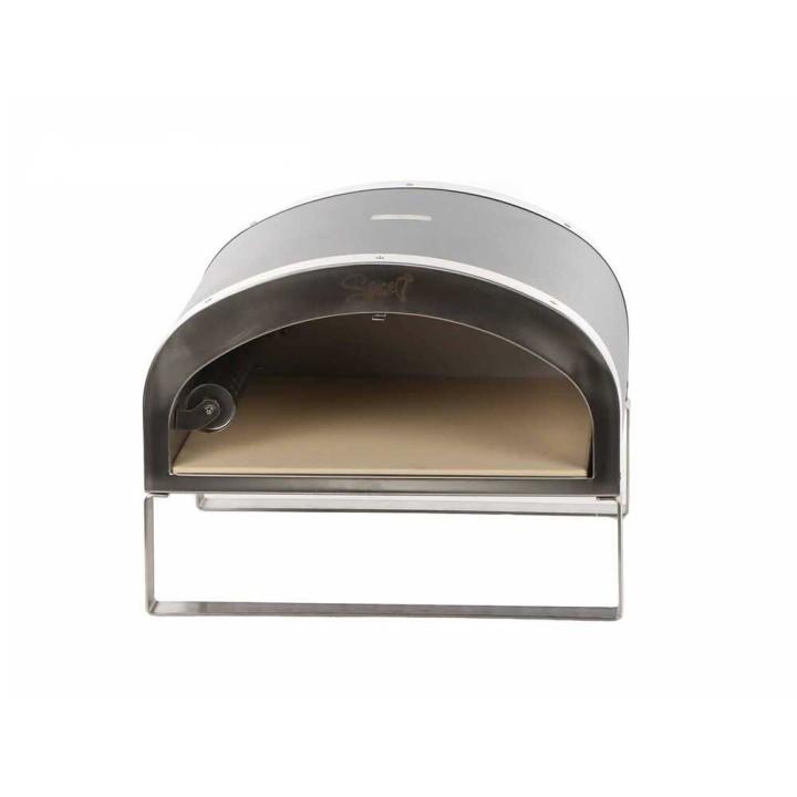 Spice Electronics Diavola 16 kaasukäyttöinen pizzauuni, refraktiivinen kivi, 40 × 40 cm