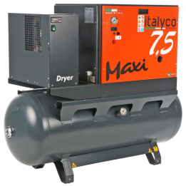 Italyco Maxi 8 270 D ruuvikompressori 7 HP 270 l 10 bar