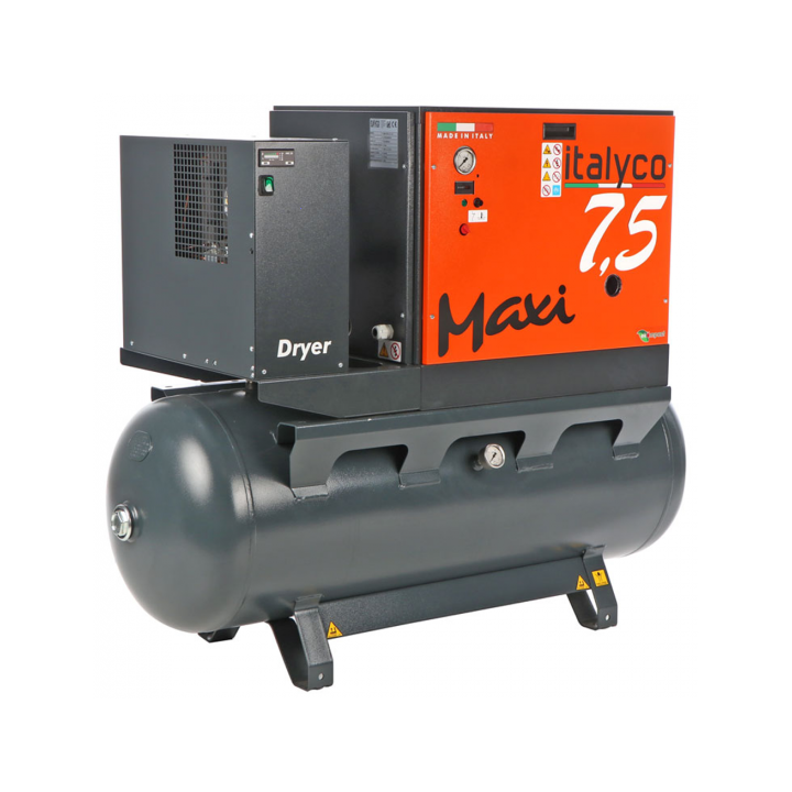 Italyco Maxi 8 270 D ruuvikompressori 7 HP 270 l 10 bar