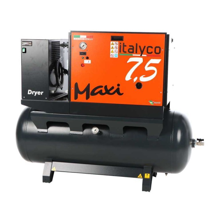 Italyco Maxi 8/270 D ruuvikompressori, 7 HP, 270 l, 10 bar