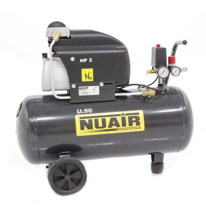 Nuair FC 2 50 sähkökompressori 2 HP 50 l 8 bar 230 V
